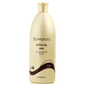  Scruples Enforce Firm Spray   33 oz / liter refill Beauty