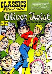 CLASSICS ILLUSTRATED #23 (HRN 85) Good, Oliver Twist  