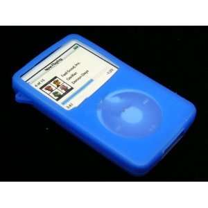  6700L283 Silicone skin case Blue for Ipod Video 30GB 