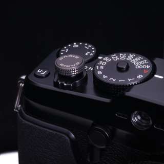 Gariz NEW Gun Metal Black Soft Shutter Release button for Leica 