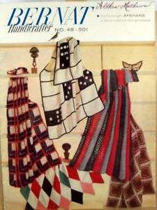 Featherweight Afghans to knit or crochet Bernat (1955)  