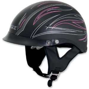 AFX FX 200 Dual Inner Lens Beanie Helmet , Color: Pink Flat, Size: Lg 