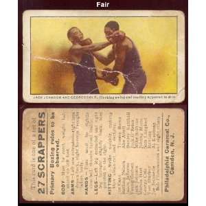  1910 E79 Philadelphia Caramels Scrappers (Boxing) Card# 20 