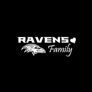  Baltimore Ravens Family Car Window Decal Sticker 8 