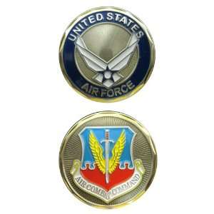  Air Force Air Command Cut Out Challenge Coin Everything 