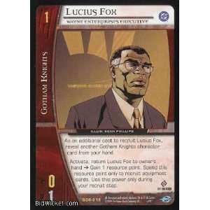  Lucius Fox, Wayne Enterprises Executive (Vs System   DC 
