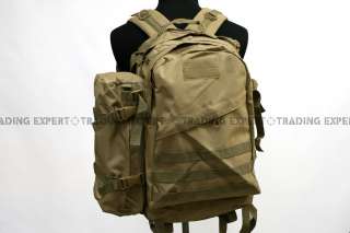 USMC 3D+1 Assault Backpack Bag Sand 01732  