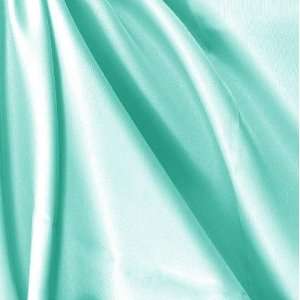  58 Wide Charmeuse Satin Turquoise Fabric By The Yard 