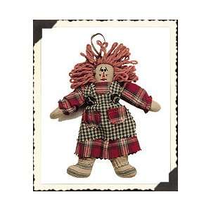  Sassafrass Boyds 5.5 Rag Doll Ornament (Retired 