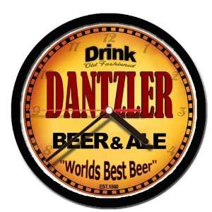  DANTZLER beer ale wall clock 