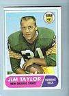 1968 Topps #160 Jim Taylor New Orleans Saints NRMT