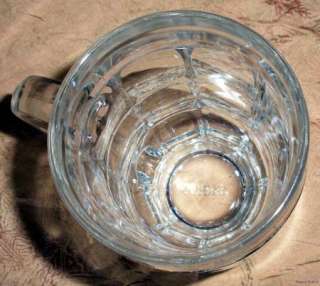 Vintage Sahm Kulmbacher EKU Glass Stein 0.4 L  