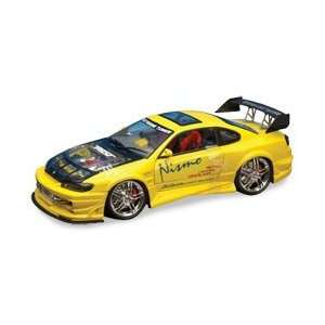  Nissan Silvia S 15 1:12 Scale Die Cast Vehicle   Yellow: Toys & Games