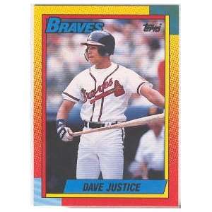  1990 Topps Traded #48T David Justice