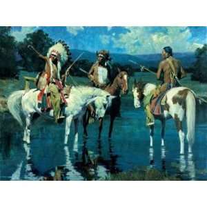 David Mann   Lakota Moon Artists Proof Canvas Giclee:  