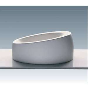  Scultara Asymmetrical Vessel Sink in White: Home 
