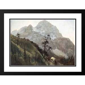  Bierstadt, Albert 38x28 Framed and Double Matted Western 