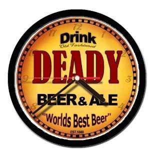  DEADY beer ale cerveza wall clock: Everything Else