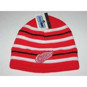 DETROIT RED WINGS SCULLY WINTER HAT / CAP   Team Colors & Name:  