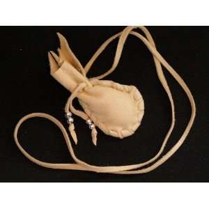  Tigua Indian Medicine Pouch 2x3  Sage Filled (44 