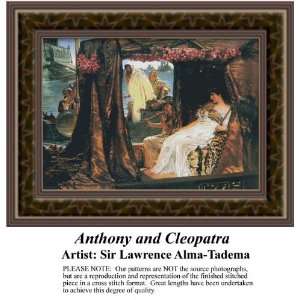  Anthony and Cleopatra, Cross Stitch Pattern PDF Download 