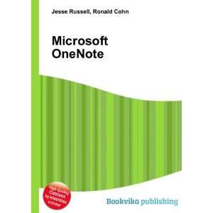  Microsoft OneNote Ronald Cohn Jesse Russell Books