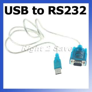 USB to RS232 Serial 9Pin DB9 Cable Adapter PC PDA GPS  