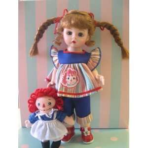    Madame Alexander Playdate Doll with Raggedy Ann: Toys & Games