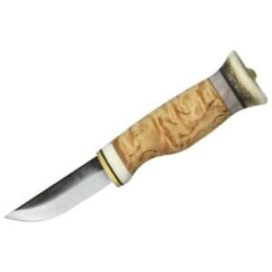  Kero Knives 1152 Sami Fixed Blade Knife with Curly Birch 