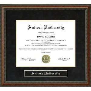  Antioch University Diploma Frame