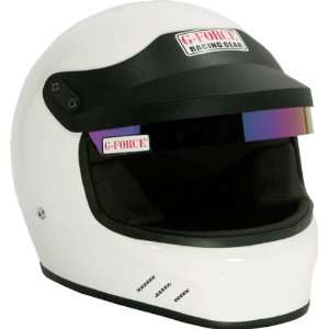   Modified White XX Large SA10 Full Face Racing Helmet: Automotive