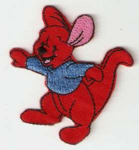 Roo Kangaroo in Pooh & Friend Embroidered Iron On Patch  