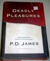 Deadly Pleasures 3 Detective Novels by P.D. James 1996  