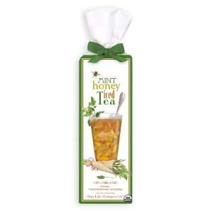 Iced Tea Glass  Honey Mint Iced Tea:  Grocery & Gourmet 