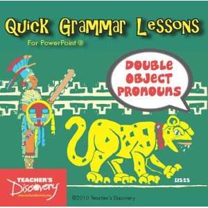  Double Object Pronouns Spanish PowerPoint on Cd