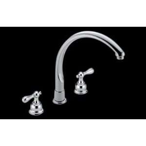 Delta 2274 LHP H215 Waterfall Two Handle Kitchen Faucet   With Handl