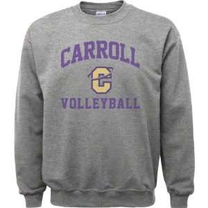  Carroll College Fighting Saints Sport Grey Varsity Washed 