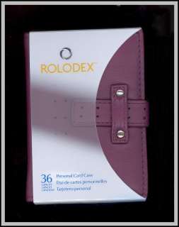 ROLODEX~WMs CREDIT CARD,BUS CARD, ID, HOLDER WALLET NEW  