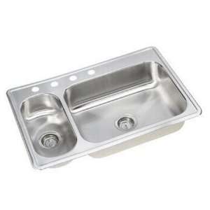  Elkay Kitchen Sink   2 Bowl Dayton DEMR233224