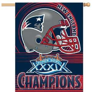   England Patriots Super Bowl XXXIX Champions Banner