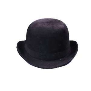 Derby Hat Black Felt Medium:  Home & Kitchen