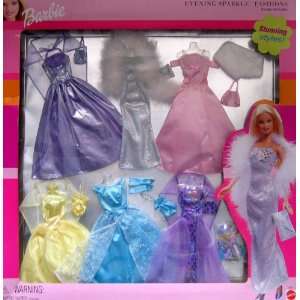  Barbie Evening Sparkle Fashions   Stunning Styles (2002 
