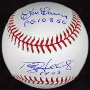   Autographed Ball   Roy Halladay No Hitters Psa