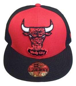 Chicago Bulls hat New Era sz. 7 5/8   Retro Cement red  