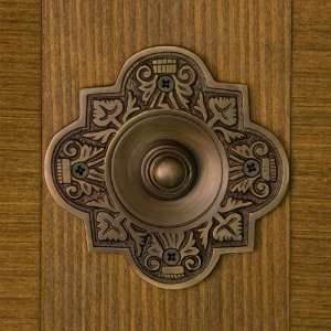  Beaumont Solid Brass Doorbell   Oil Rubbed Bronze: Home 