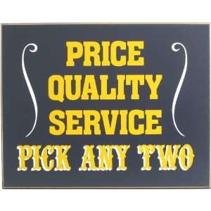  Price Quality Service Routed Edge 10x12 Davis & Small 
