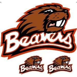  Oregon State Beavers Collegiate Logo Sticker