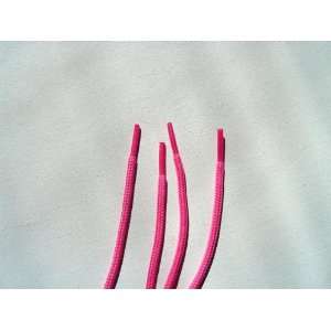 Shoe Laces Round 3/16 Thick   Pink (Cherry) 45 Long 