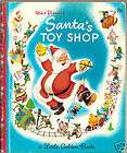   Book, Santas Toy shop by Al Dempster at Walt Disney (1950, Hbk