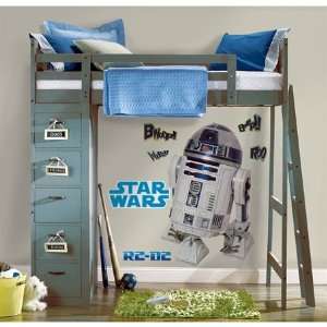  Star Wars Classic R2D2 Peel & Stick Giant Wall Decal 